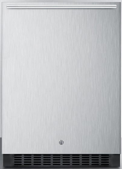 Summit SPR627OSSSHH 24 Inch Outdoor Compact Refrigerator