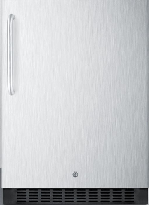 Summit SPR627OSSSTB 24 Inch Outdoor Compact Refrigerator