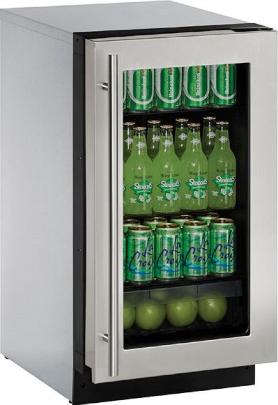 U-Line U2218RGLS00B 2000 Series 18 Inch Built-In Compact Refrigerator