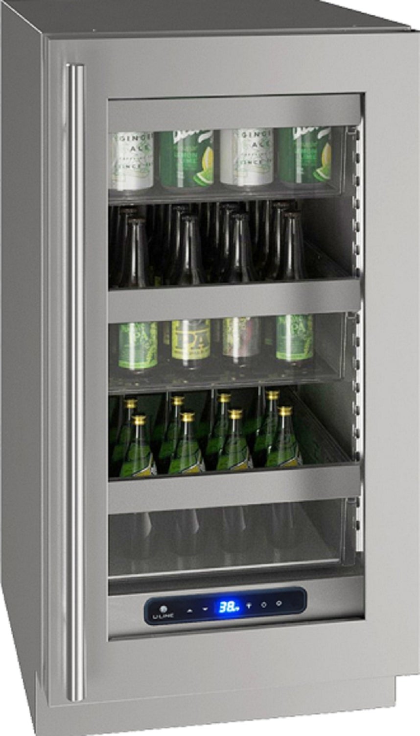 U-Line UHRE518SG01A 5 Class Series 18 Inch  Compact Refrigerator