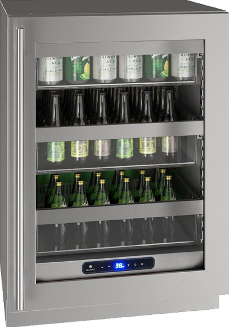 U-Line UHRE524SG01A 5 Class Series 24 Inch  Compact Refrigerator