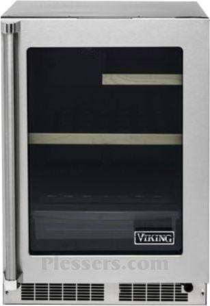 Viking VRUI5241GSS  5 Series 24 Inch Compact Refrigerator, in Stainless Steel