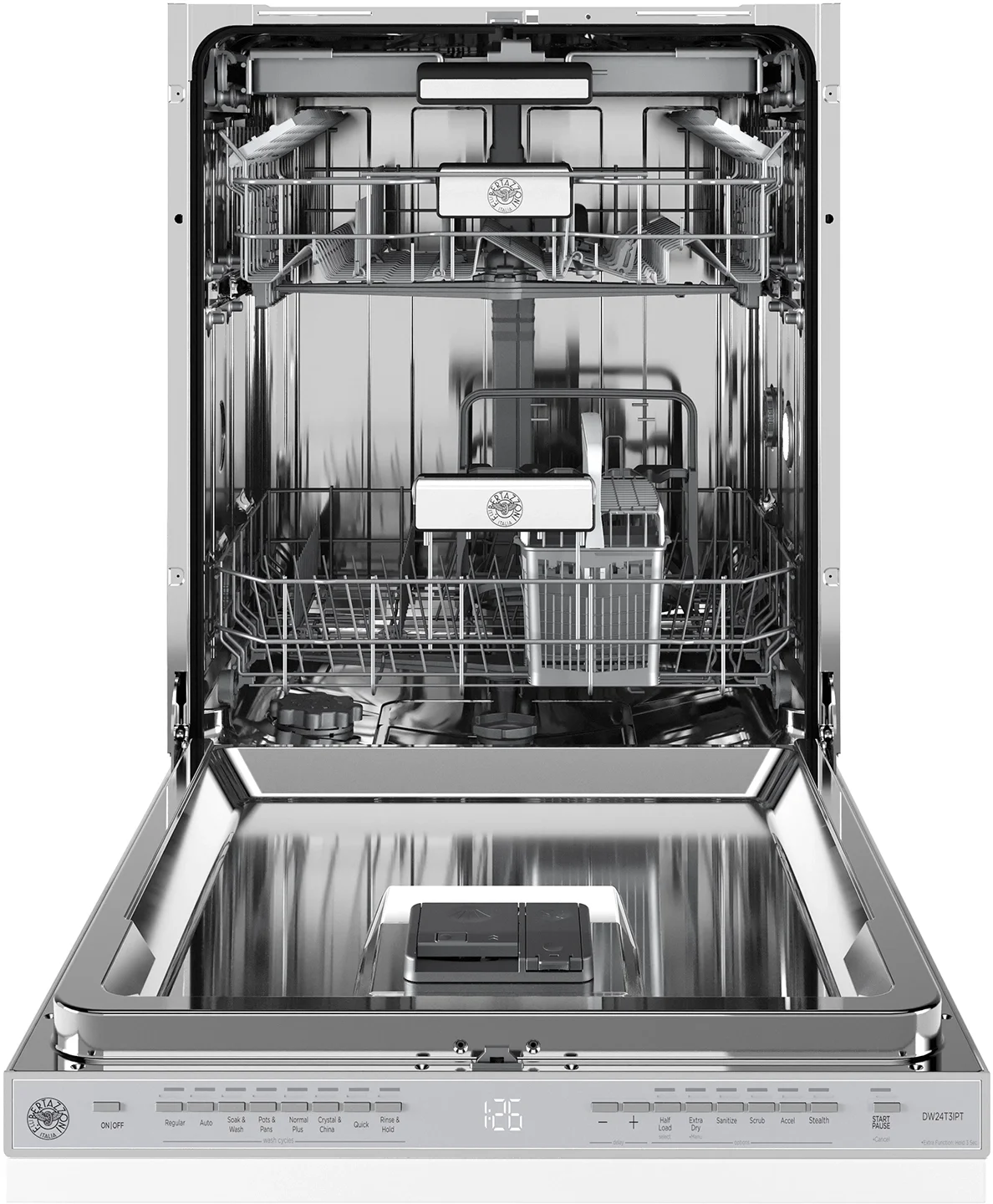 Bertazzoni DW24T3IPT 24 Inch Panel Ready Built-In Dishwasher