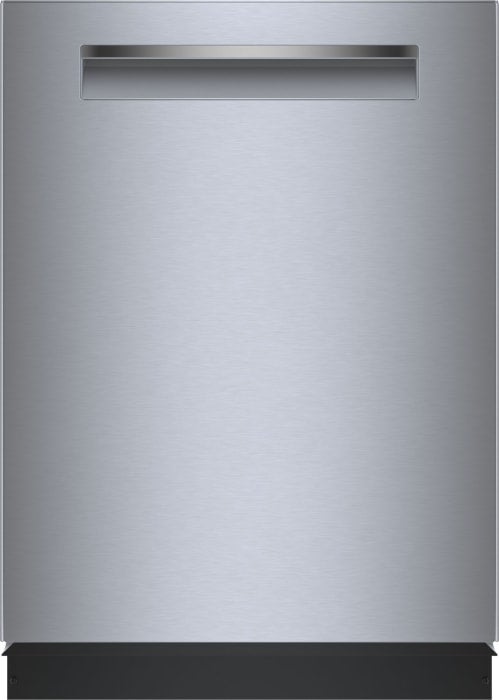 Bosch 500 Series 24 Inch Stainless Steel Top Control Tall Tub Pocket Handle Dishwasher with Stainless Steel Tub, 38 dBA: Stainless Steel