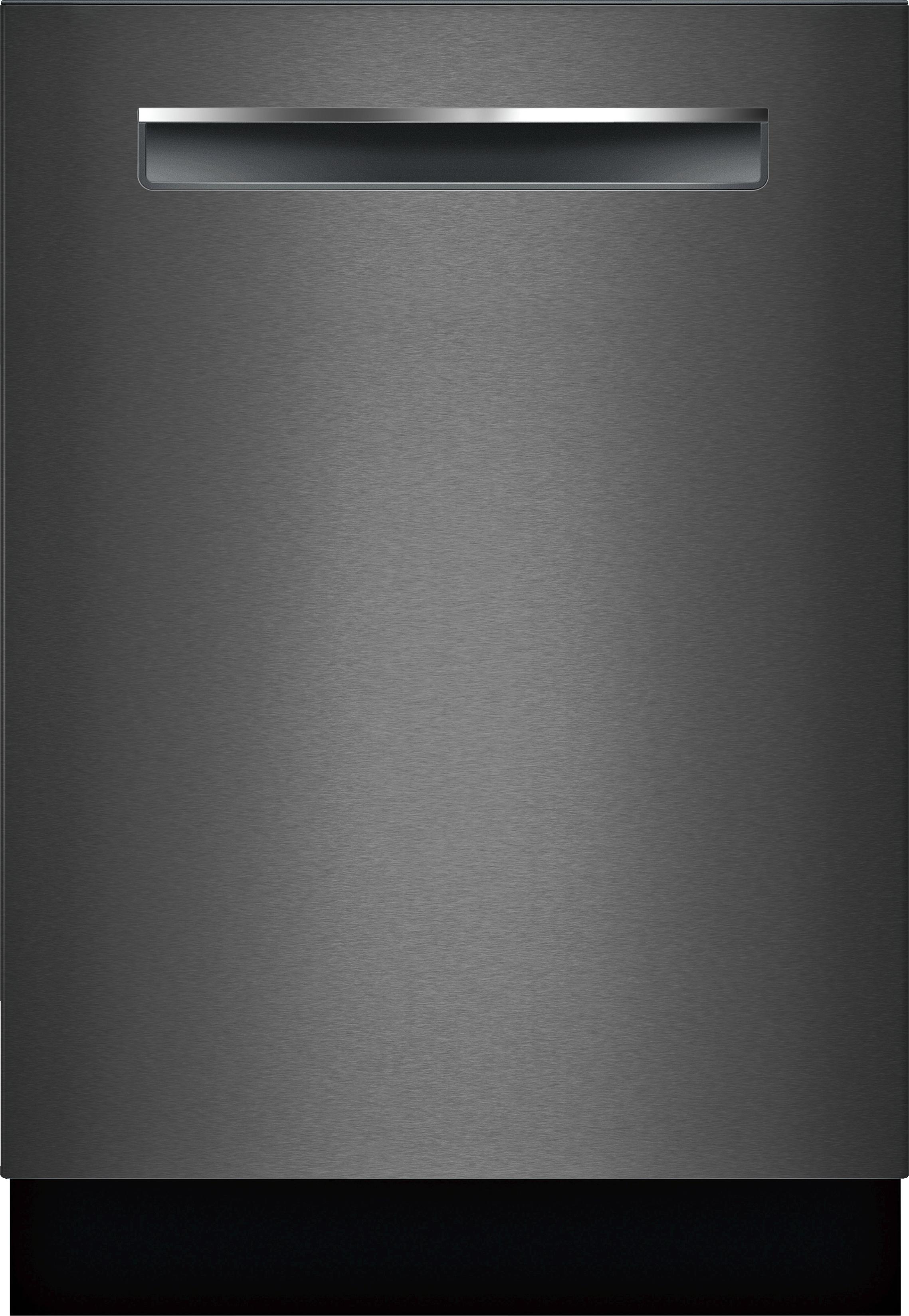 Bosch 800 24" Black Stainless Steel Fully Integrated Dishwasher with CrystalDry - Energy Star