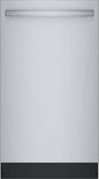 Bosch800 Series 18 Inch Fully Integrated Built-In Smart Dishwasher with 10 Place Setting Capacity, 3rd Rack, InfoLight, 6 Wash Cycles, 5 Functions, 44 dBA, and PrecisionWash: Stainless Steel
