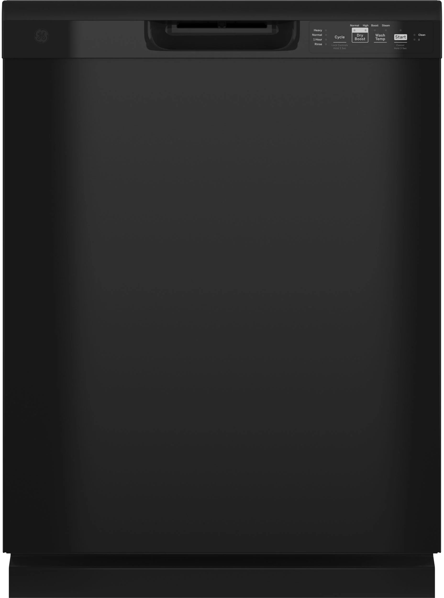 GE 24 Inch Built-In Dishwasher with 12 Place Settings: Black