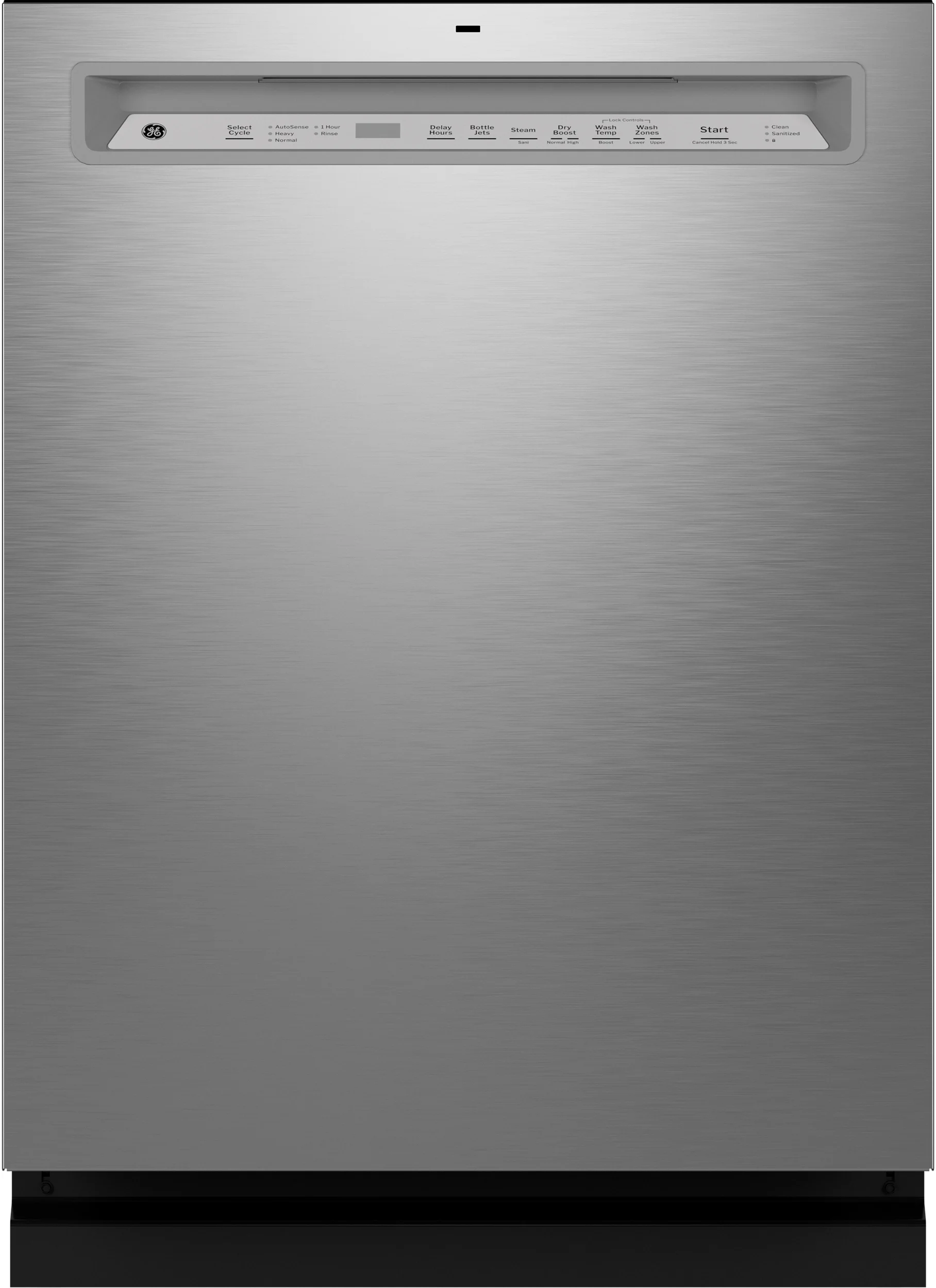 GE GDF650SYVFS 24 Inch Fingerprint Resistant Stainless Steel Built-In Full Console Dishwasher