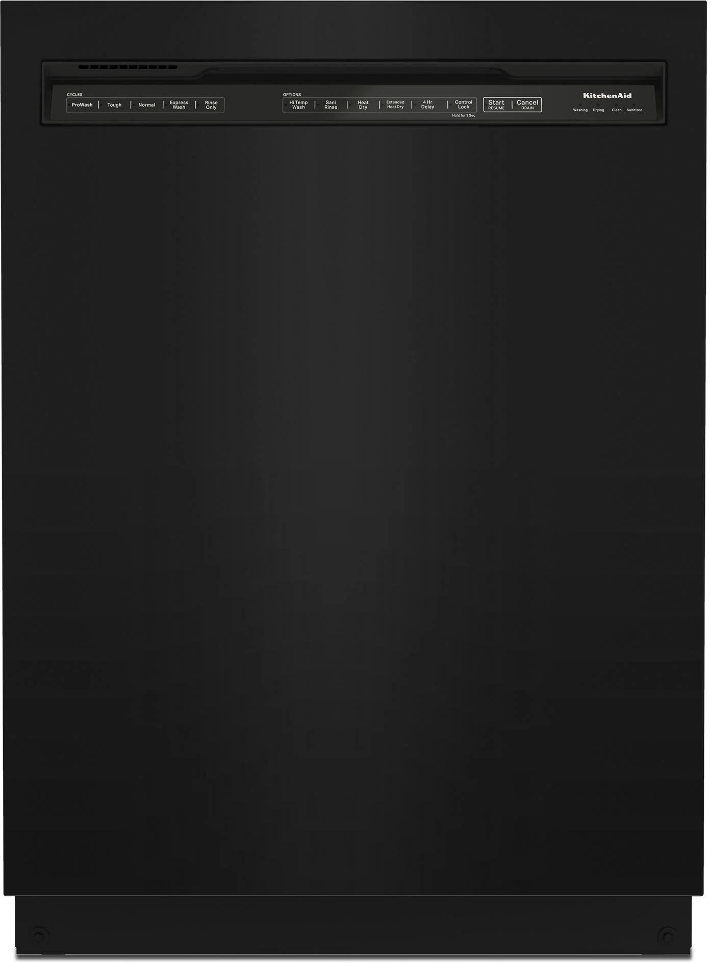 Kitchen Aid KDFE204KBL 24 Inch Built-In Full Console Dishwasher