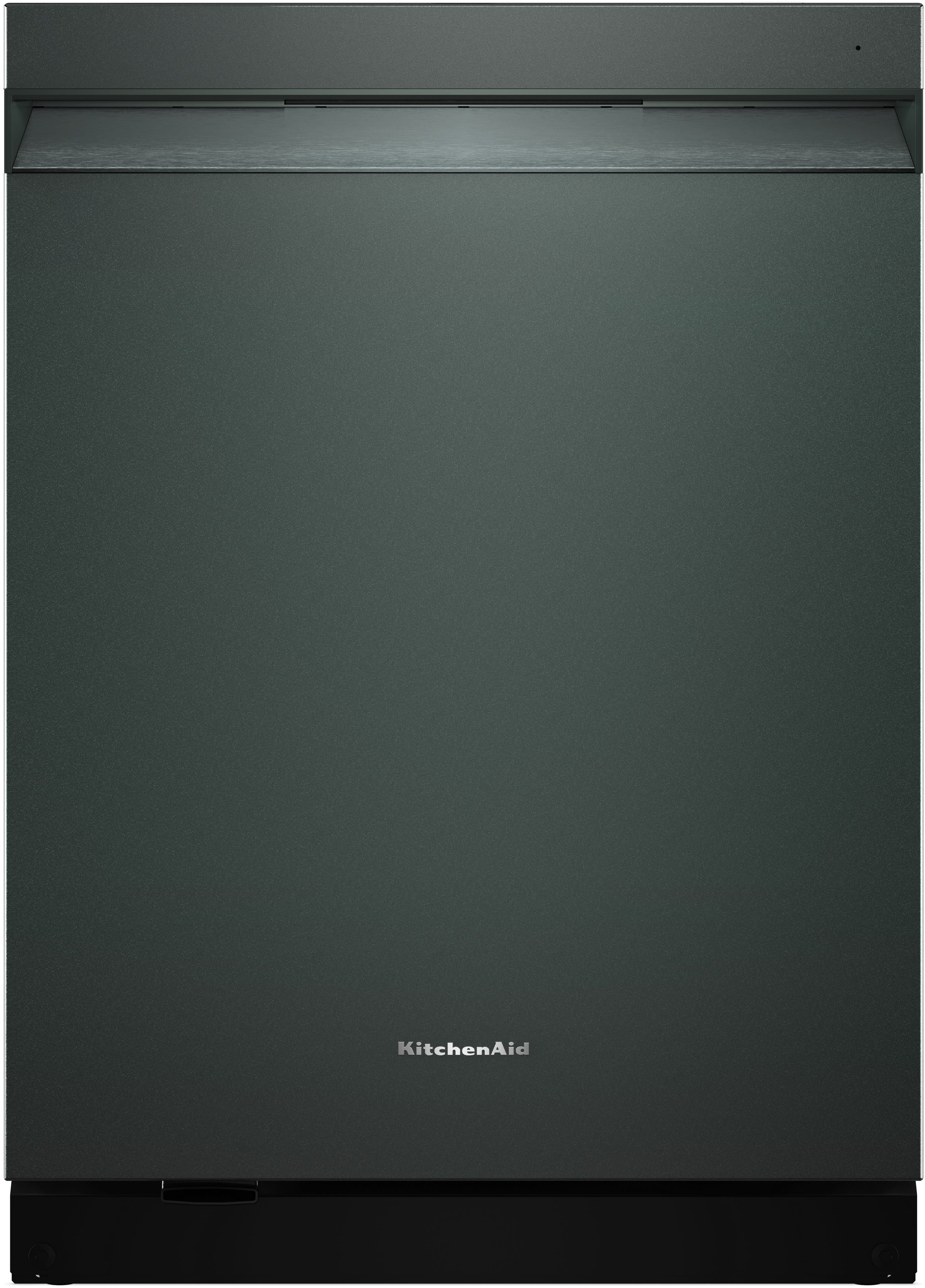 KitchenAid 24 Inch Fully Integrated Built-In Dishwasher with 16 Place Setting Capacity, 5 Wash Cycles, 50+ Total Wash Jets, 360° Max Jets™ Third Rack, 7.25 cu. ft. MaxTub, Advanced ProDry™ System, Automatic Door Open Dry System, and True Self-Cleaning Filtration: Juniper