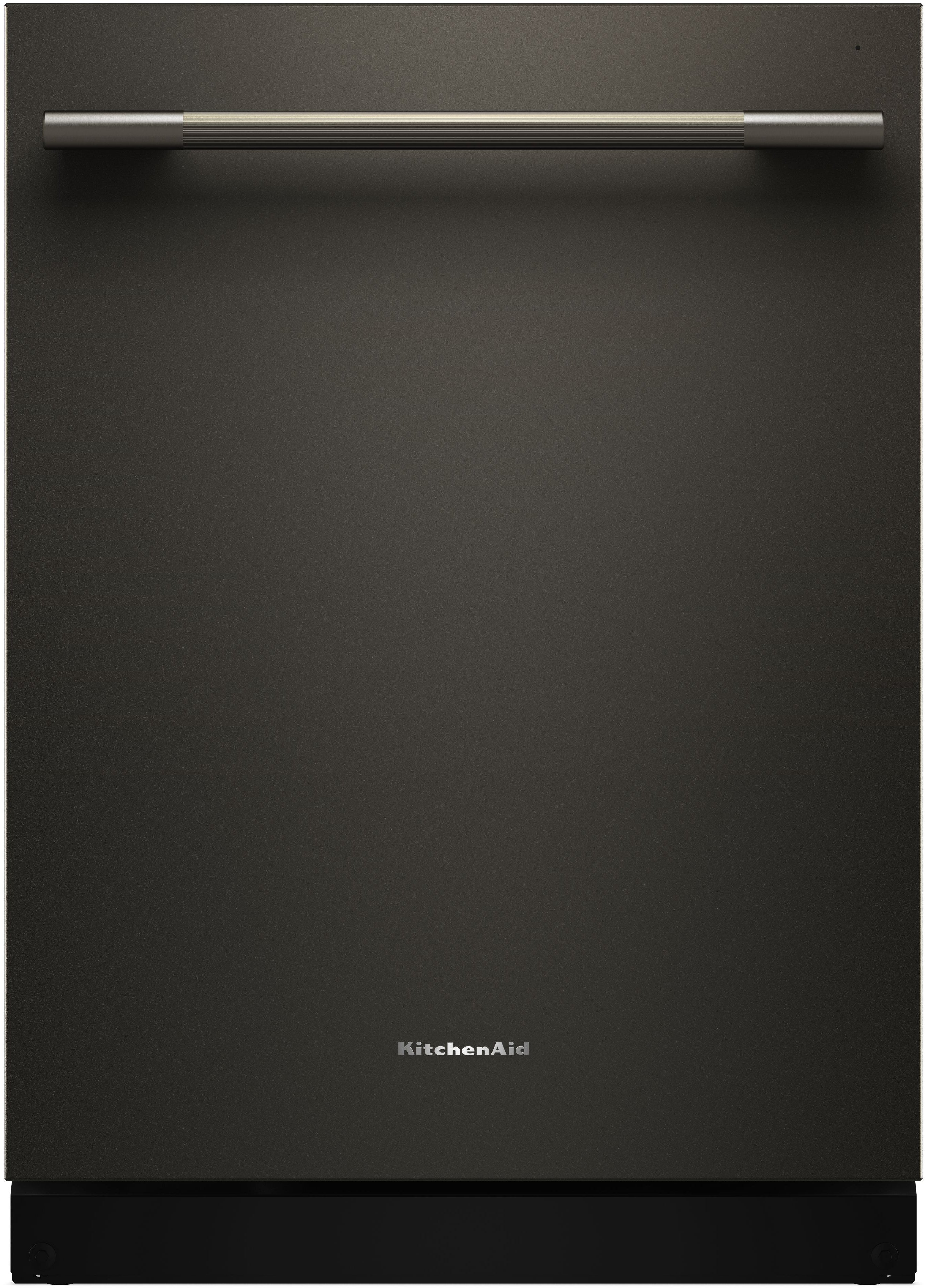 KitchenAid 24 Inch Built-In Dishwasher With Third Level Utensil Rack, 40+ Wash Jets, 41 dB And Bar Handle: Black Ore