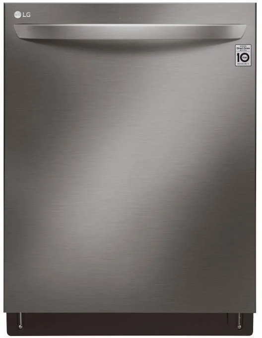 LG 24" Black Stainless Steel Fully Integrated Dishwasher with QuadWash & TrueSteam - Energy Star