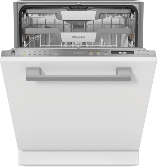 Miele 24 Inch Built-In Panel Ready Fully Integrated Dishwasher with 16 Place Settings, 42 dBA, 9 Wash Programs, QuickIntenseWash, DirectSelect Controls, Water Softener and Energy Star Certified: Panel Ready