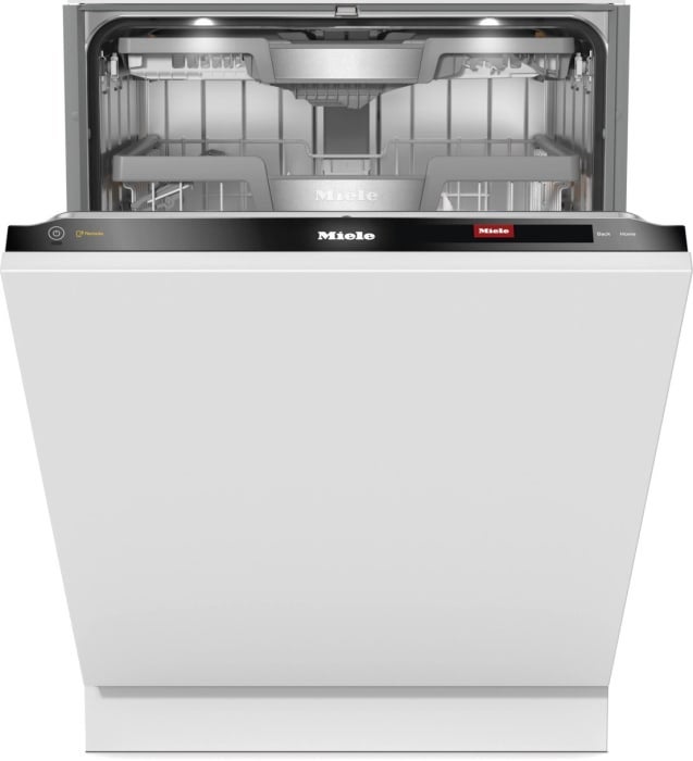24 Inch Built-In Fully Integrated Smart Dishwasher with 16 Place Setting Capacity, 15 Cycle Programs, 6 Options, 3D MultiFlex Cutlery Tray, AutoDos with PowerDisk, WifiConn@ct with Miele@home, EcoPower Technology, MaxiComfort Baskets featuring StrawClean, QuickIntenseWash, Knock2Open, M Touch S Controls, SaniWash Cycle, Remote Start, 39/37 dBA, Water Softener and ENERGY STAR Certified: Panel Ready