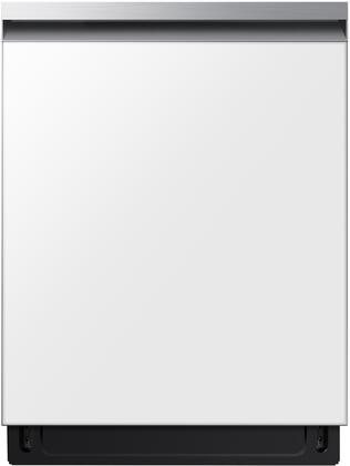 Samsung DW80CB545012  24 Inch White Glass Built-In Dishwasher