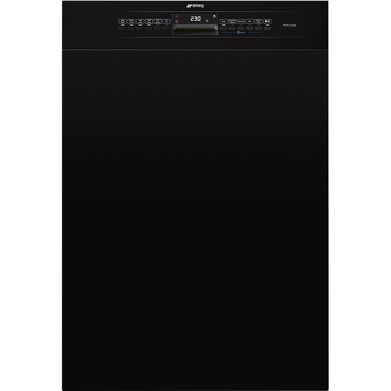 Smeg LSPU8643BL 24 Inch Built-In Full Console Dishwasher