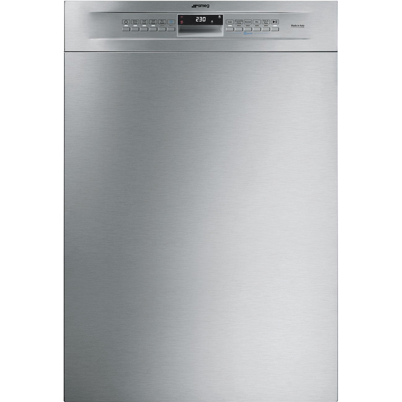 Smeg LSPU8643X 24 Inch Built-In Full Console Dishwasher