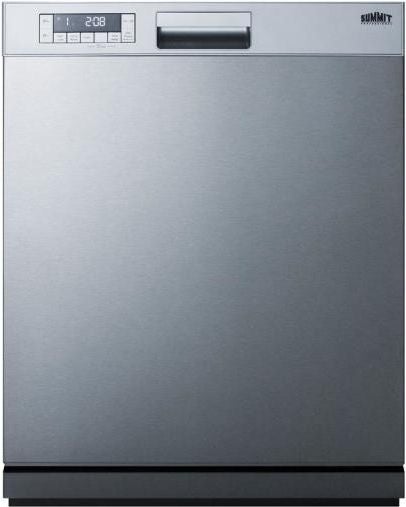 Summit 24" Stainless Steel Built-In Fully Integrated Dishwasher - Energy Star - ADA Compliant