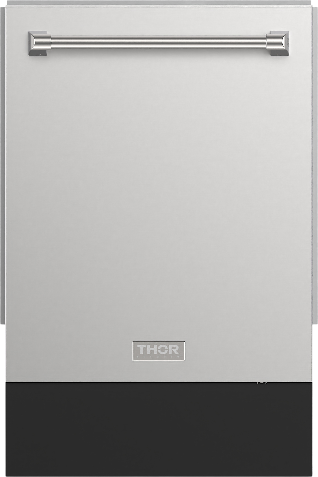 Thor 24 Inch Built-In Fully Integrated Dishwasher with 15 Place Setting Capacity, 3rd Rack, 8 Wash Cycles, 5 Wash Options, Touch Controls, LED Lighting, Status Indicator Lights, Child Lock and ENERGY STAR™ Certified: Stainless Steel with Stainless Steel Trim