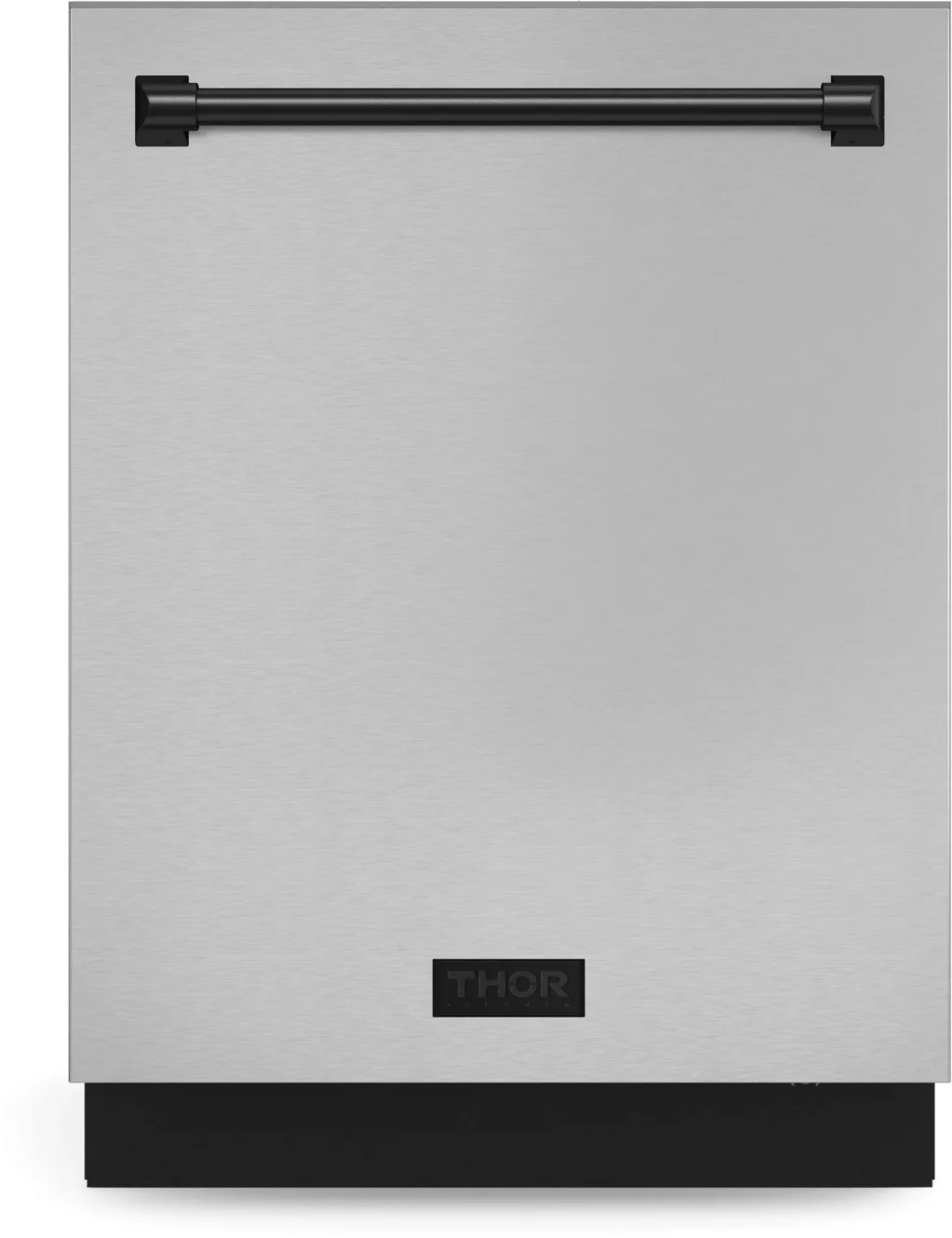 Thor Gordon Ramsay Series 24 Inch Built-In Fully Integrated Dishwasher in Stainless Steel: Black