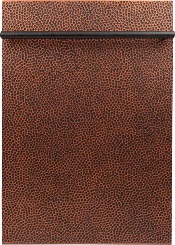 Z Line ZLINE DWHH18 18 Inch Hand-Hammered Copper Built In Fully Integrated Dishwasher