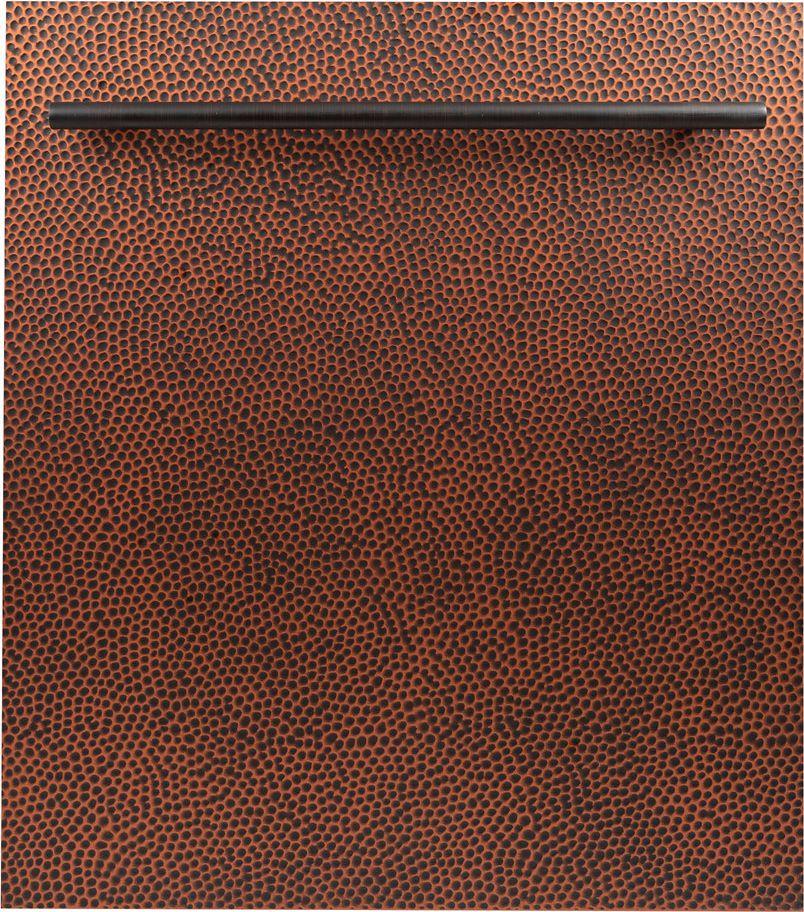Z Line ZLINE DWHH24 24 Inch Hammered Copper Built In Fully Integrated Dishwasher