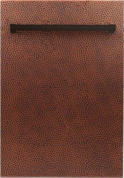 Z Line ZLINE DWHHH18 18 Inch Hand-Hammered Copper Built In Fully Integrated Dishwasher