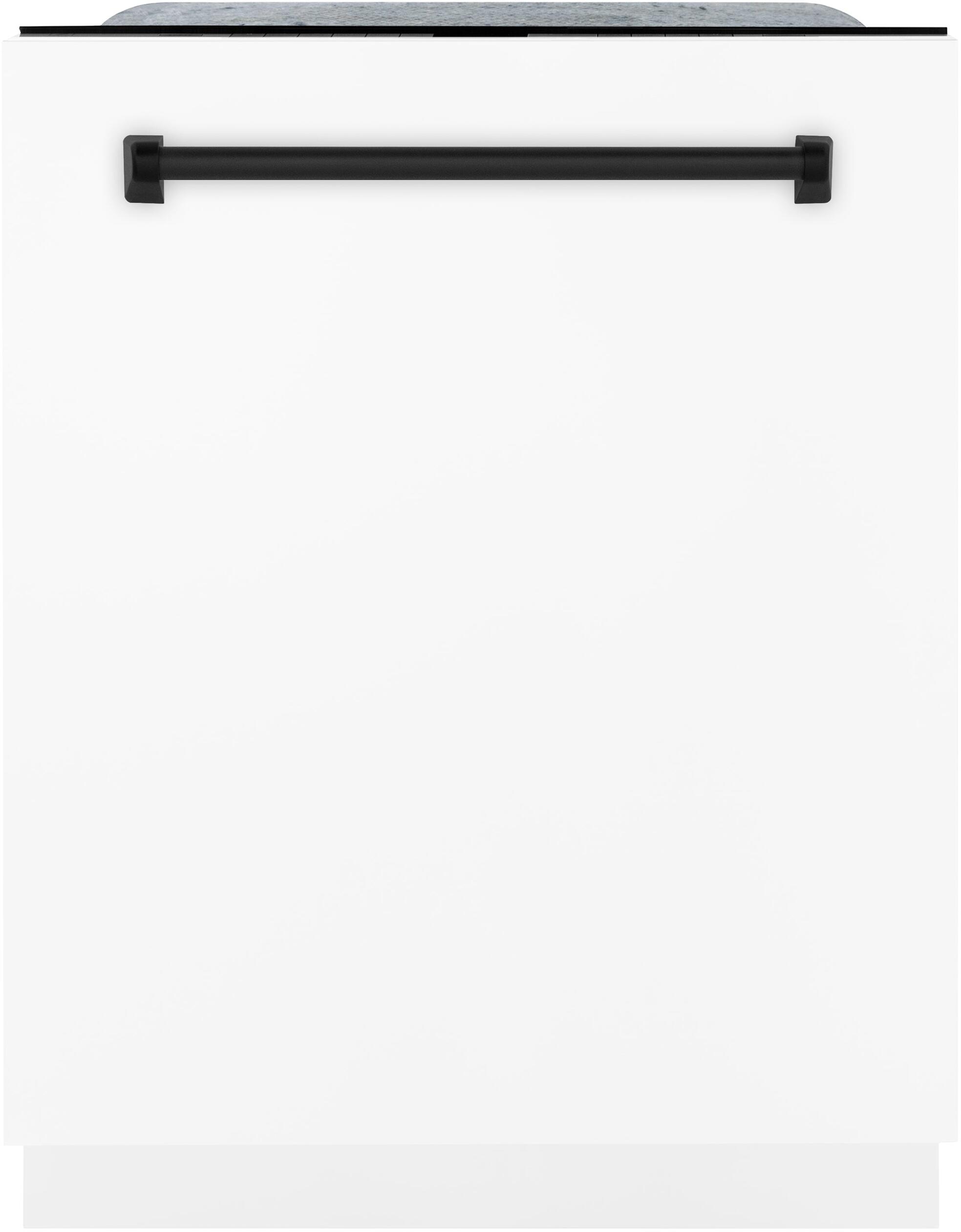 Z Line ZLINE DWMTZWM24MB Autograph Edition Series 24 Inch White Matte Built-In Fully I