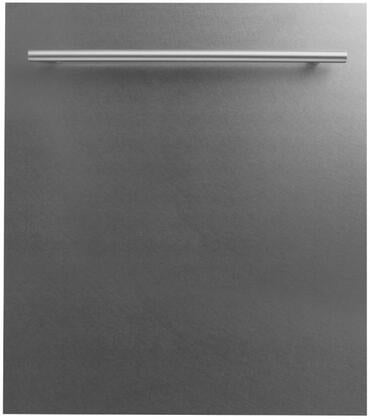 Z Line ZLINE DWSN24 24 Inch DuraSnow Stainless Steel Built-In Fully Integrated Dishwash