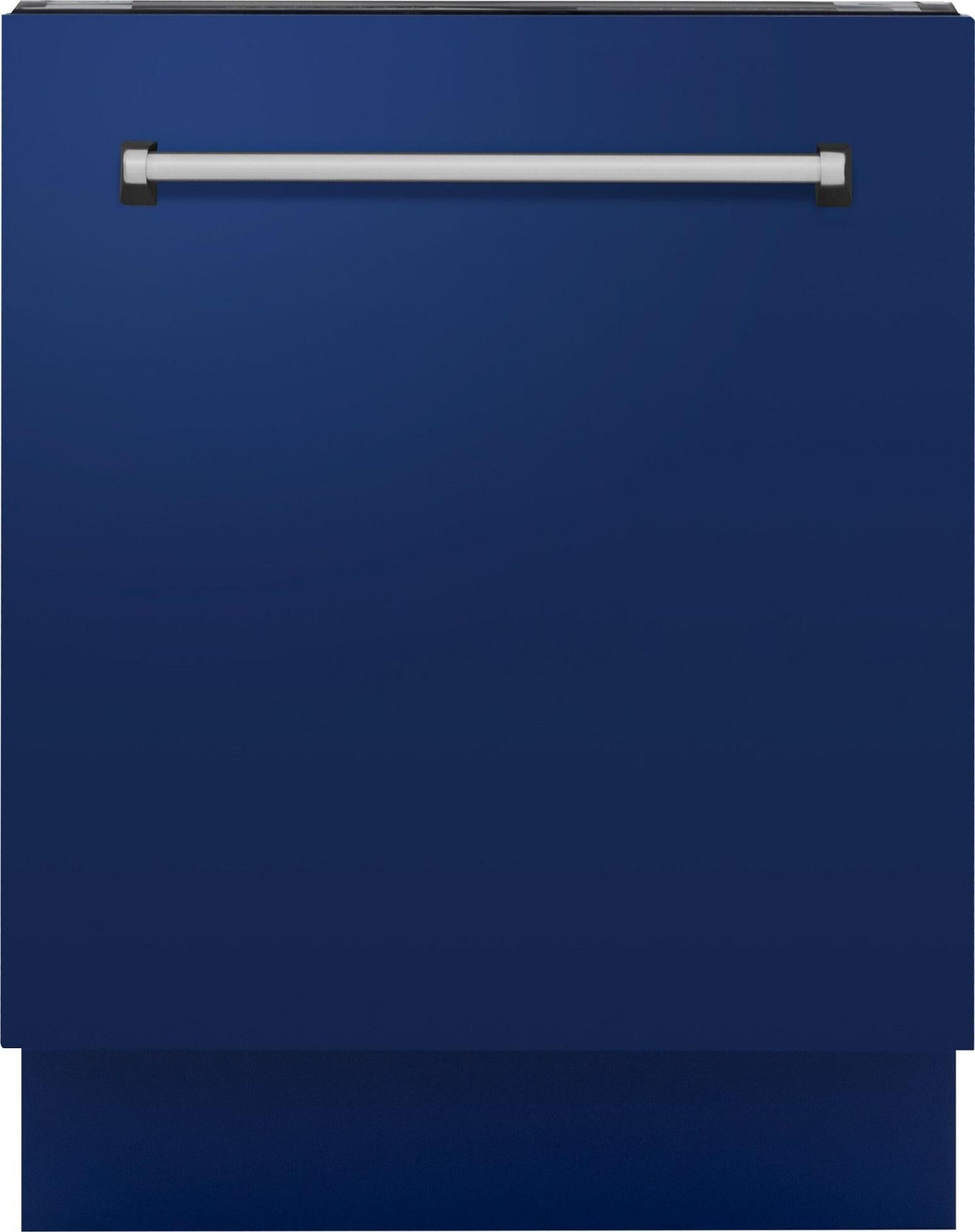 Z Line ZLINE DWVBG24 Tallac Series 24 Inch Blue Gloss Built-In Fully Integrated Dishwa