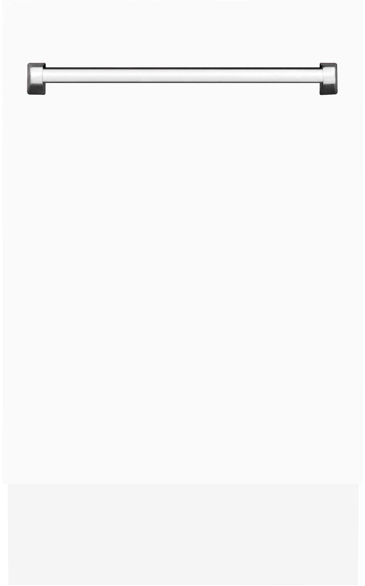 Z Line ZLINE DWVWM18 Tallac Series 18 Inch White Matte Built-In Fully Integrated Dishwa