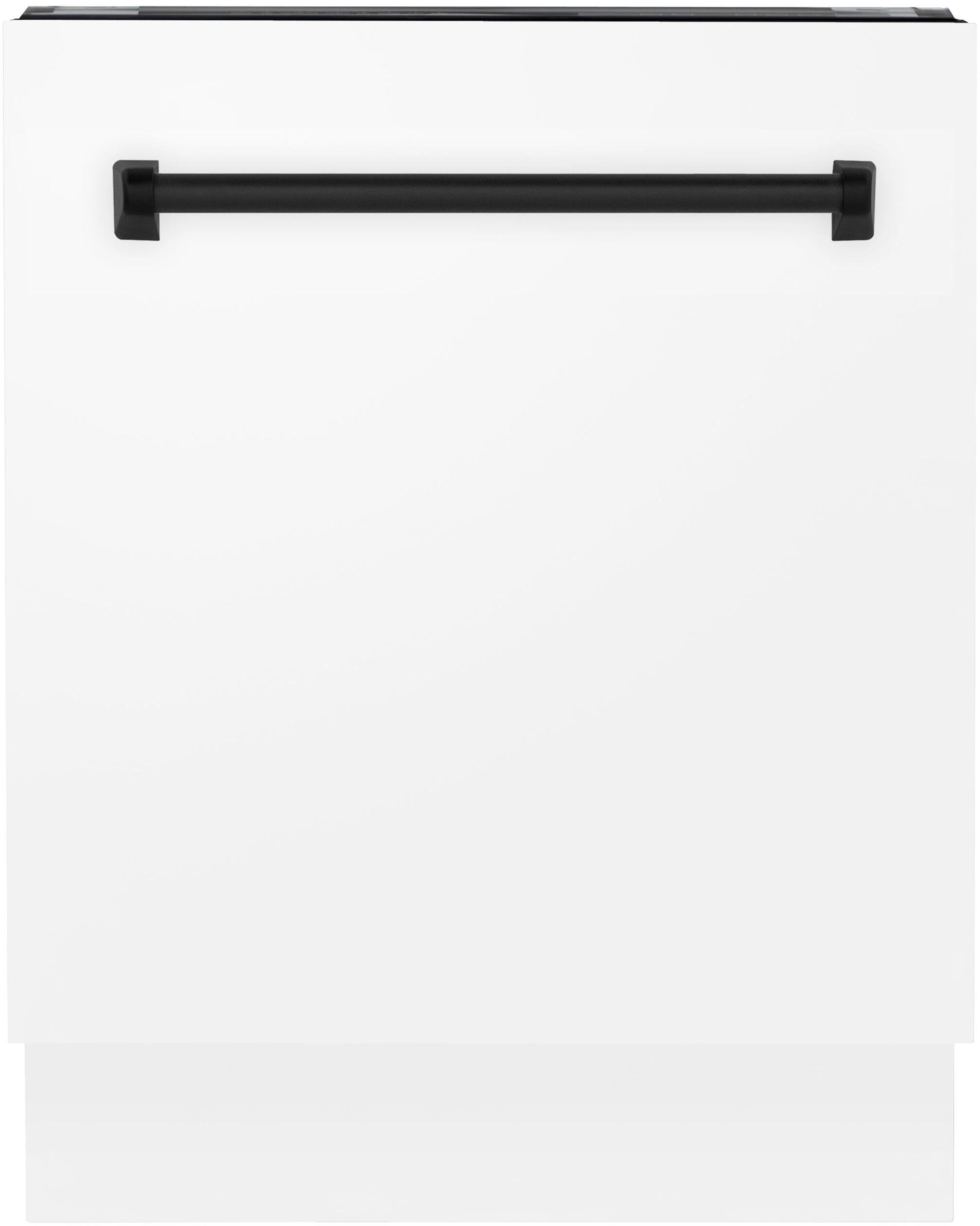 Z Line ZLINE DWVZWM24MB Autograph Edition Series 24 Inch White Matte Built-In Fully In