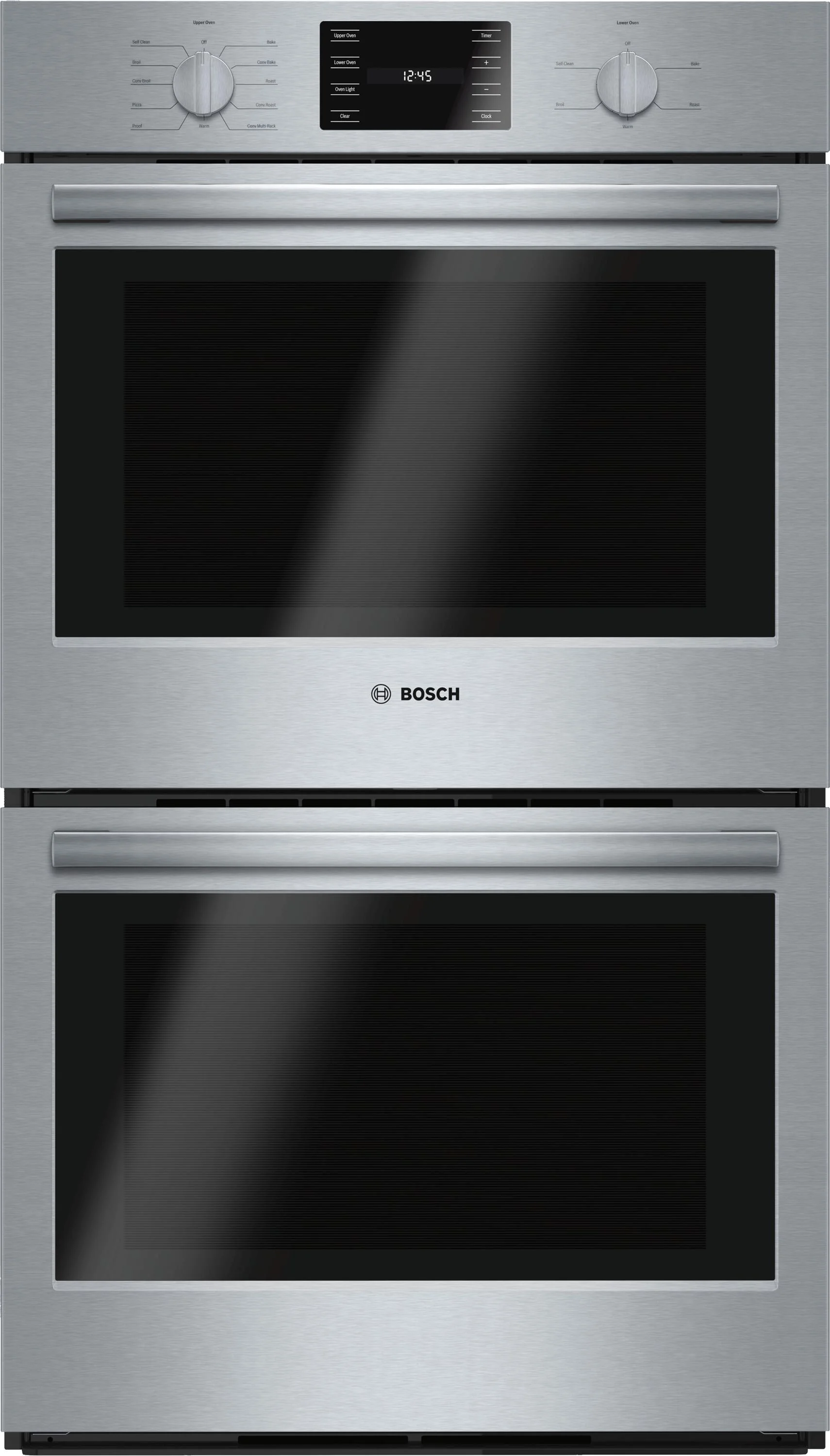 Bosch 500 Series 30" Stainless Steel Electric Double Wall Oven - Convection