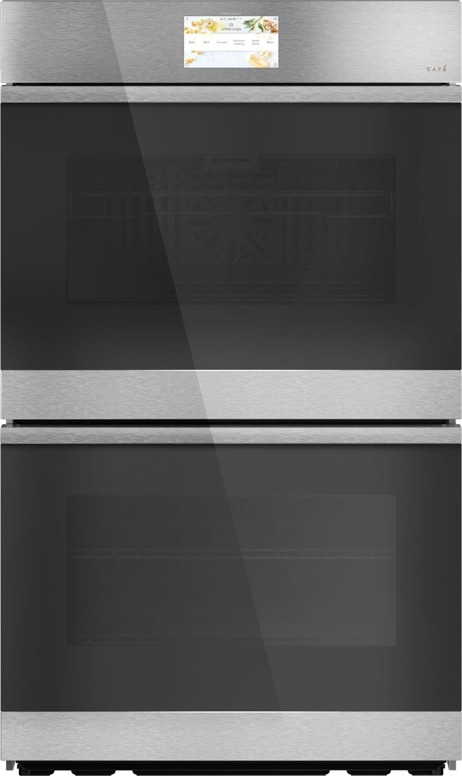 Cafe CTD90DM2NS5 30 Inch Platinum Glass Electric Double Wall  Oven