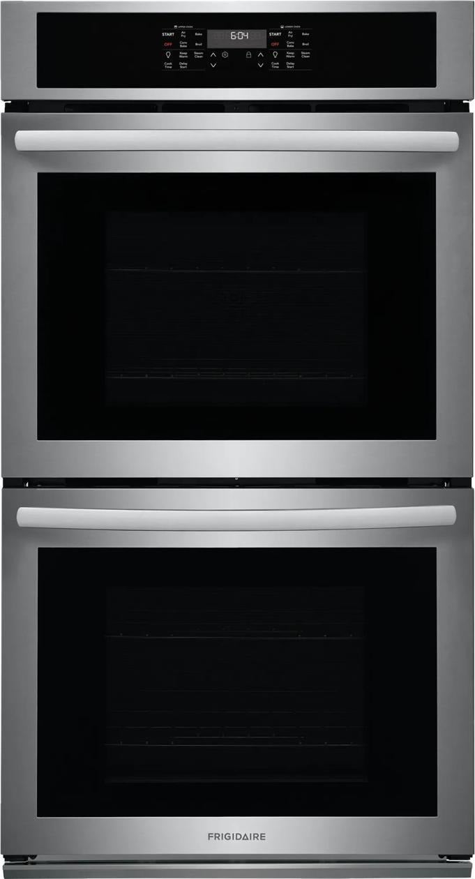 Frigidaire 27 Inch Double Electric Wall Oven: Stainless Steel