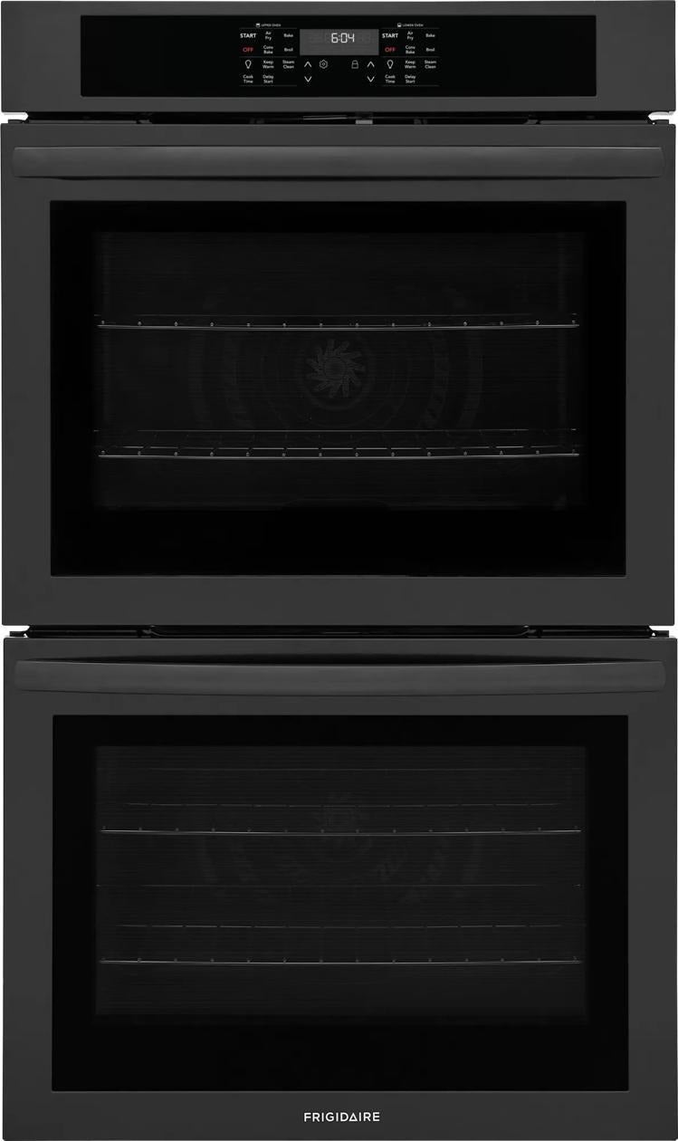 Frigidaire 30 Inch Built-In Double Electric Wall Oven: Black