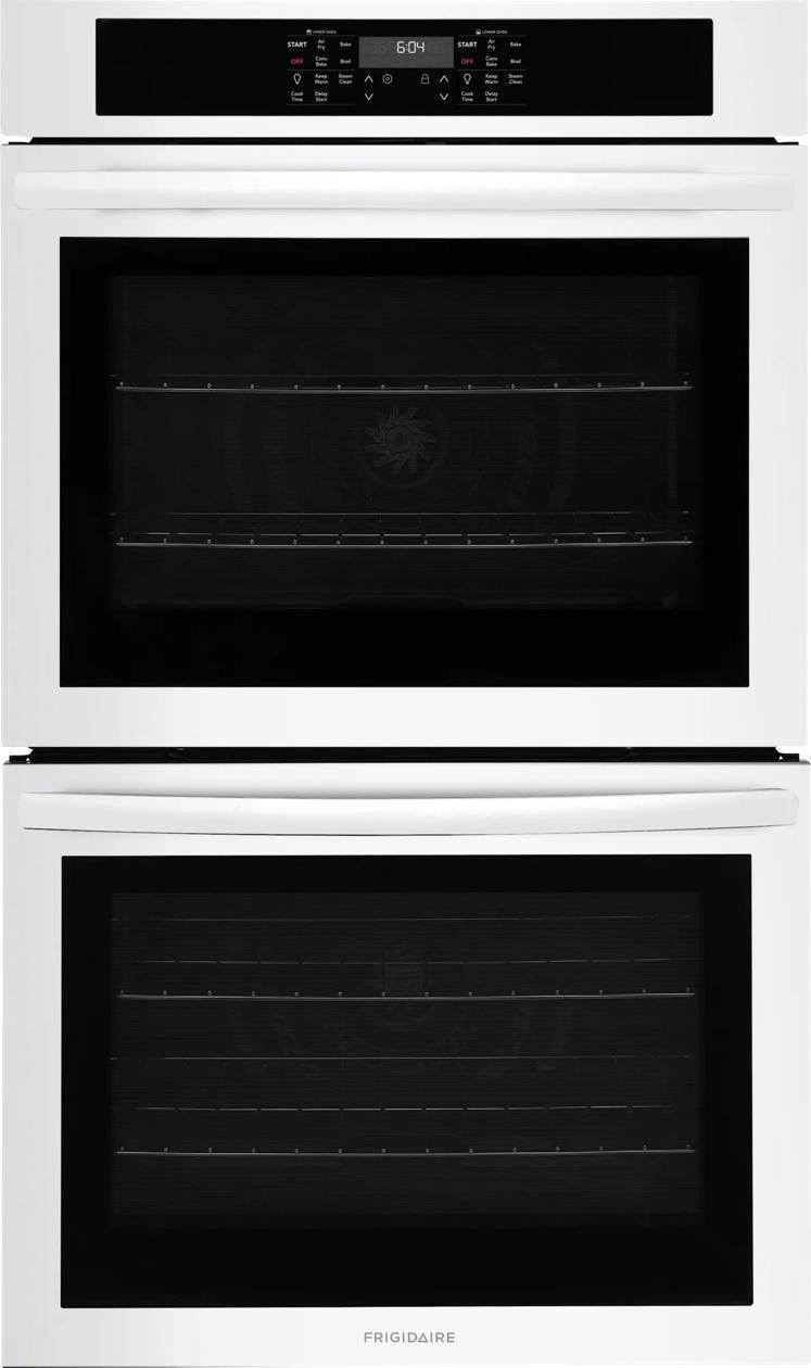 Frigidaire 30 Inch Built-In Double Electric Wall Oven: White