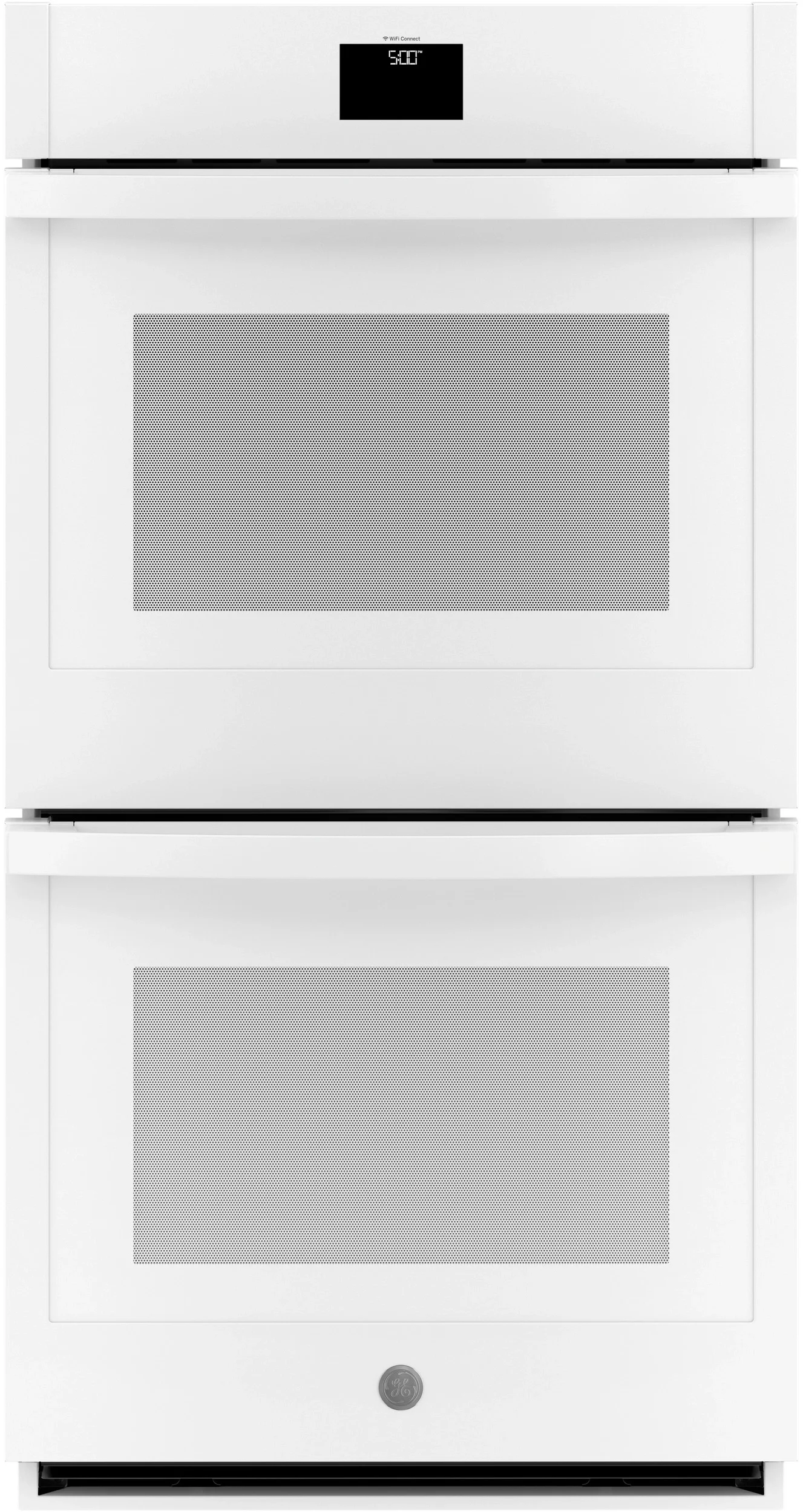 GE 27" White Electric Double Wall Oven - Convection