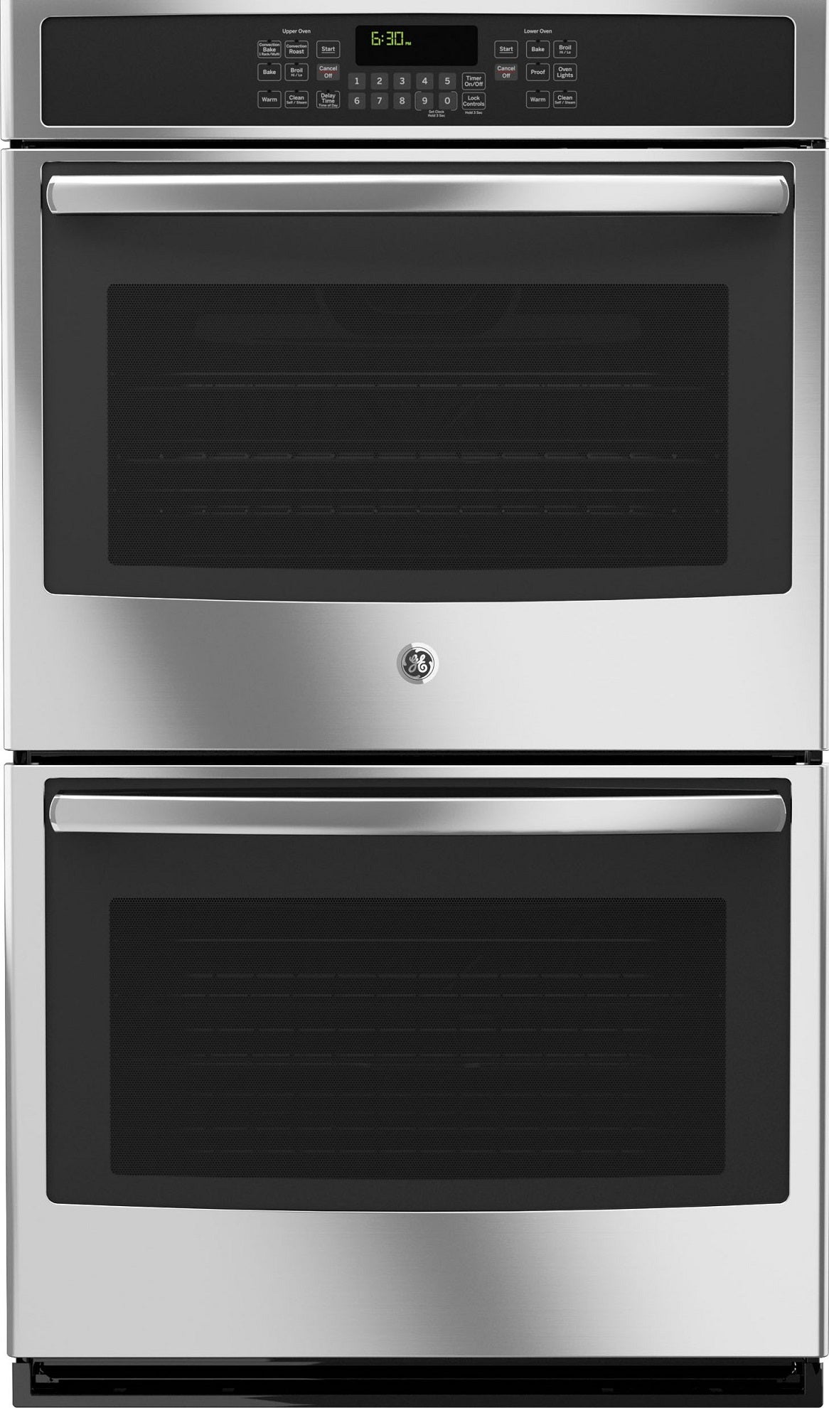 GE 30" Stainless Steel Electric Double Wall Oven - Convection