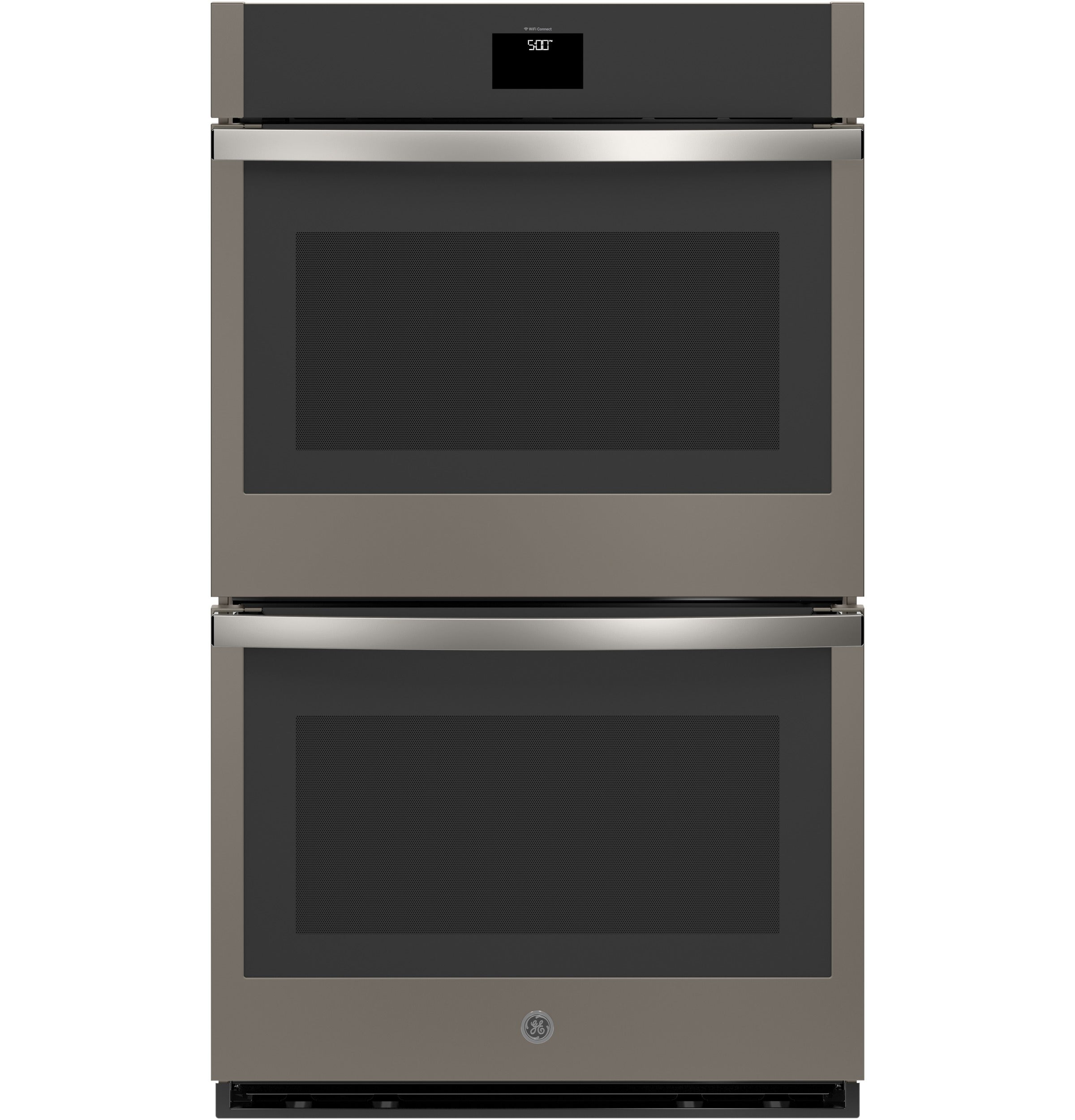 30 Inch Smart Built-In Double Wall Oven with 10.0 cu. ft. Total Capacity, True European Convection, Air Fry, Temperature Probe, Hidden Bake Element, Proof Mode, LCD Display, Self Clean, Control Lock, and Sabbath Mode: Fingerprint Resistant Slate