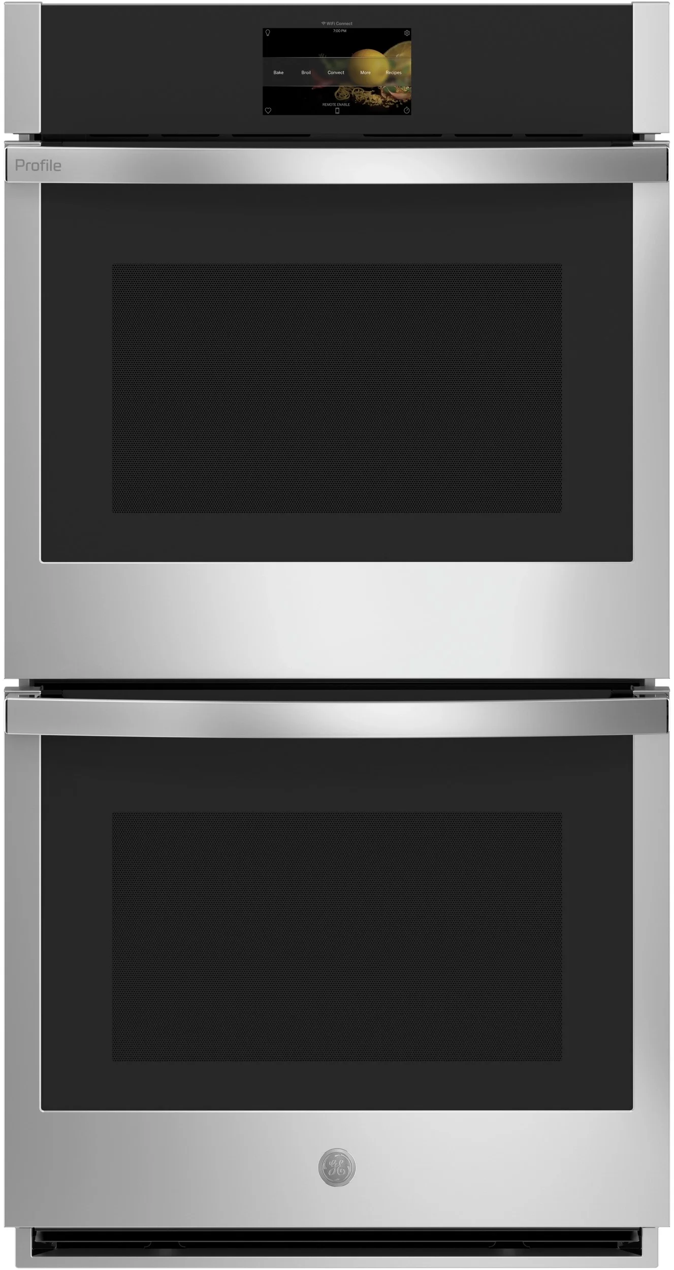 GE Profile 27" Stainless Steel Electric Double Wall Oven - Convection
