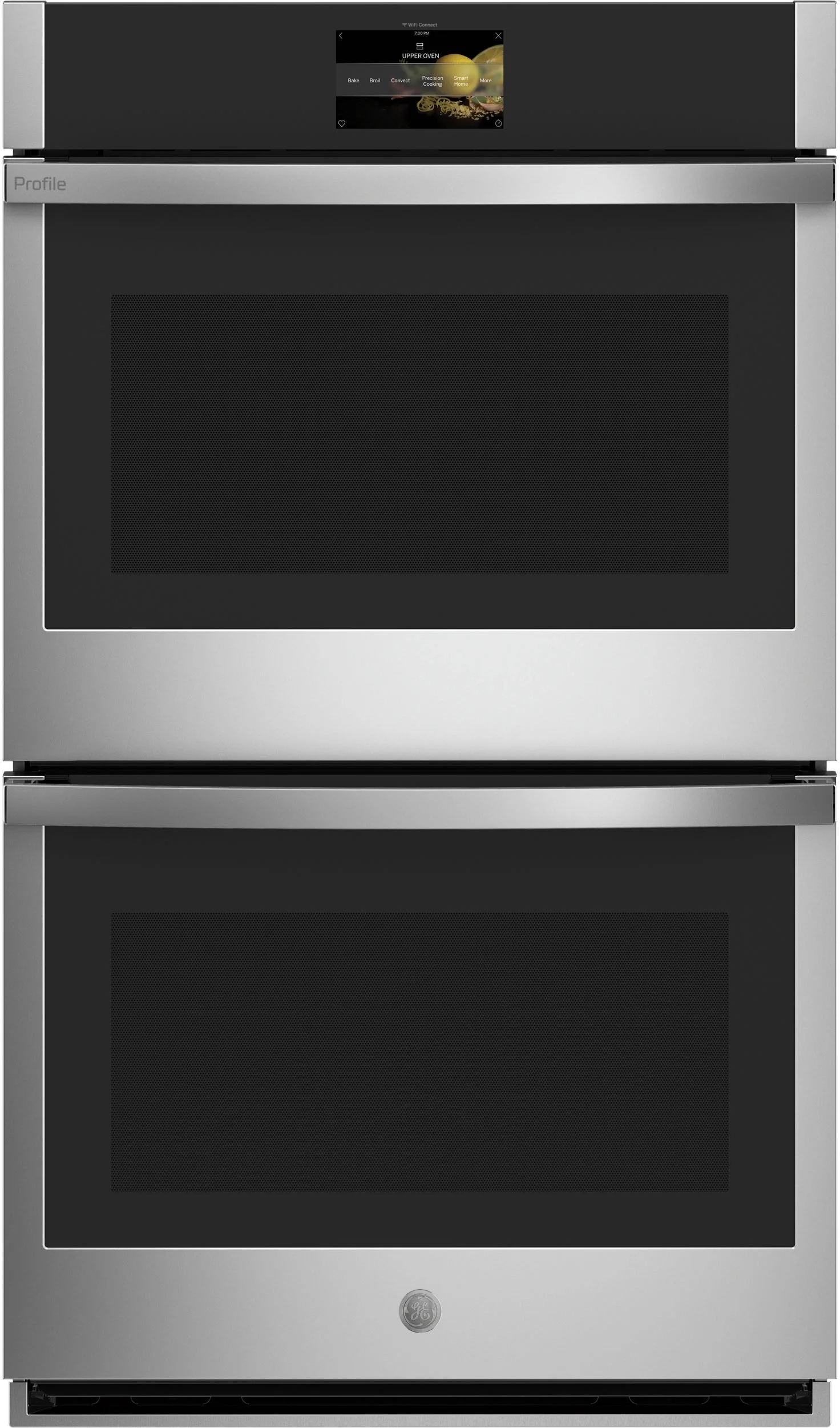 GE Profile 30" Stainless Steel Electric Double Wall Oven - Convection