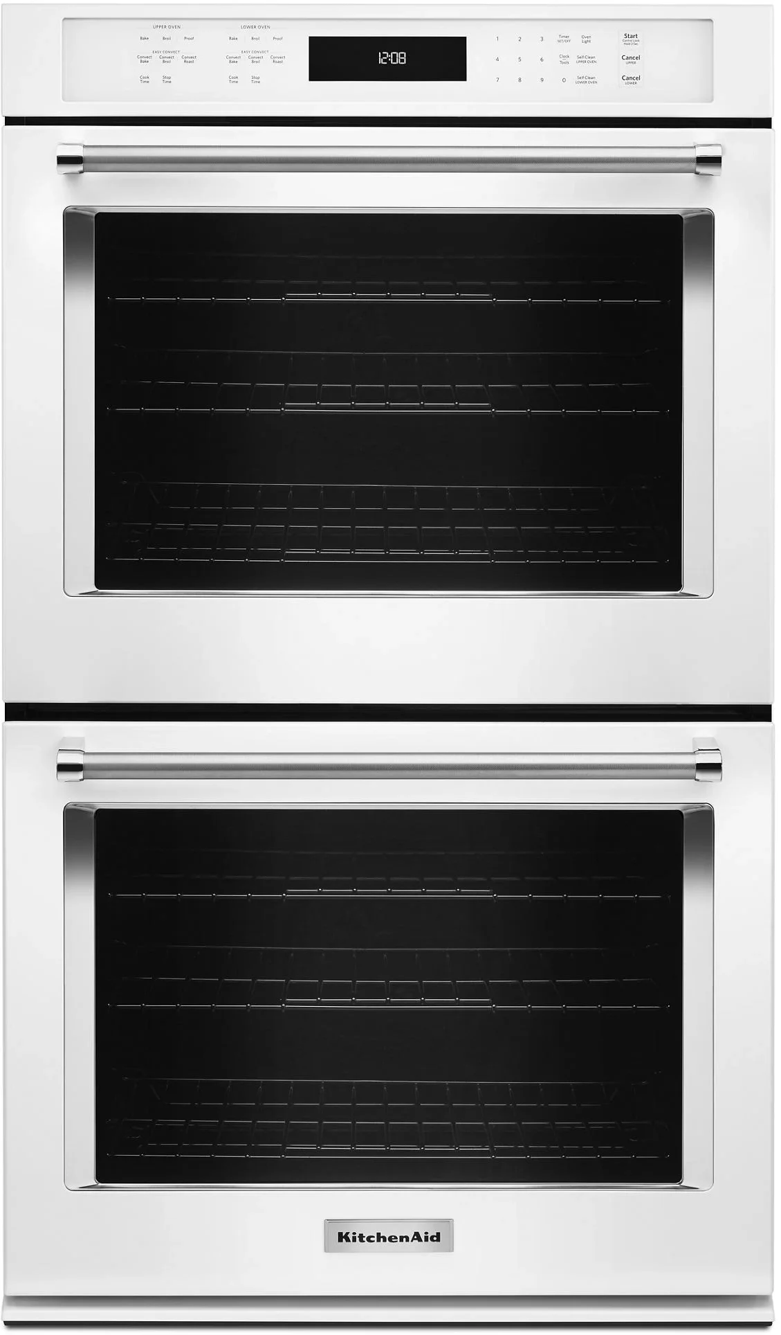 Kitchen Aid KitchenAid 30" White Electric Double Convection Wall Oven