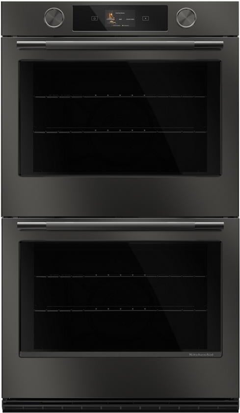 KitchenAid 900 Series  Double Wall Oven With In Oven Camera: Black Ore
