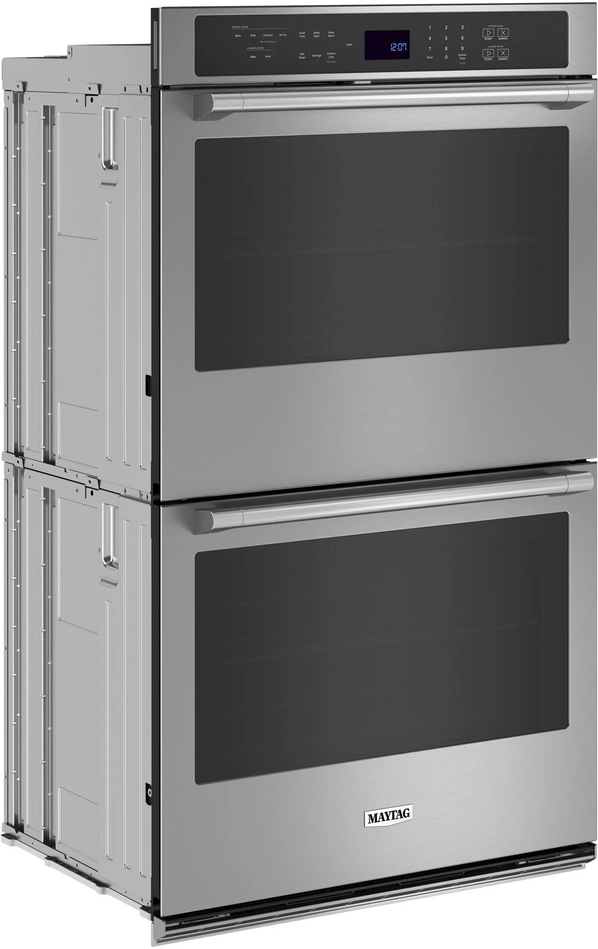 Maytag MOED6030LZ 30 Inch Fingerprint Resistant Stainless Steel Electric Double Wall Oven