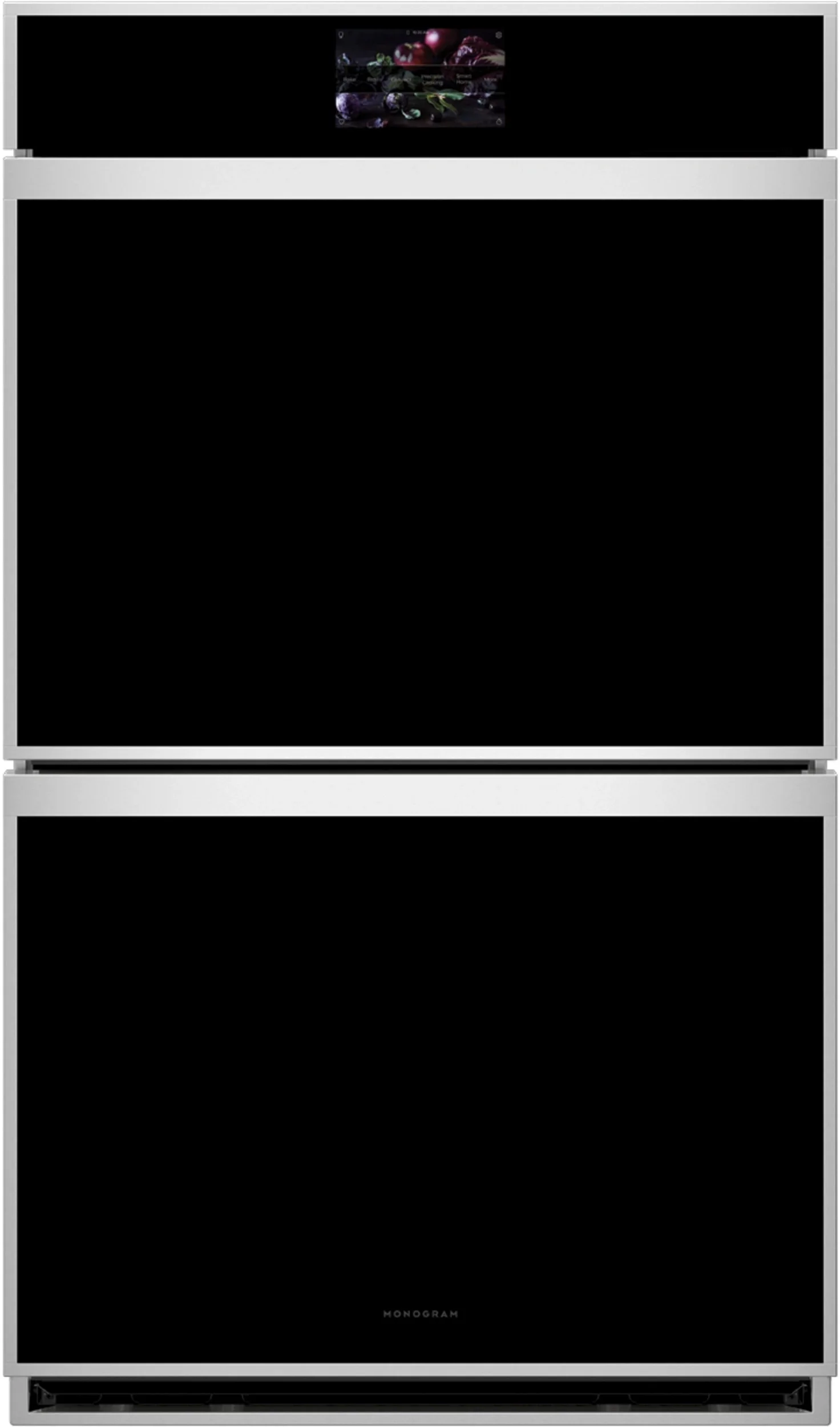 Monogram Minimalist 30" Stainless Steel Electric Double Wall Oven - Convection - ADA Compliant