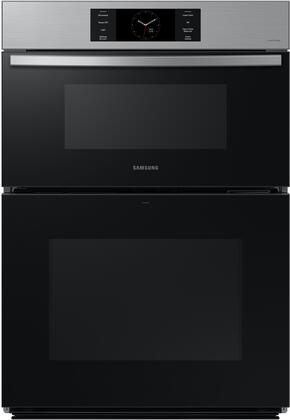 Samsung NQ70CG700DSR Bespoke Series 30 Inch Stainless Steel Electric Double Wall Oven/Microwave Combo Oven