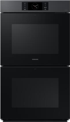 Samsung NV51CG700DMT Bespoke Series 30 Inch Matte Black Steel Electric Double Wall Oven
