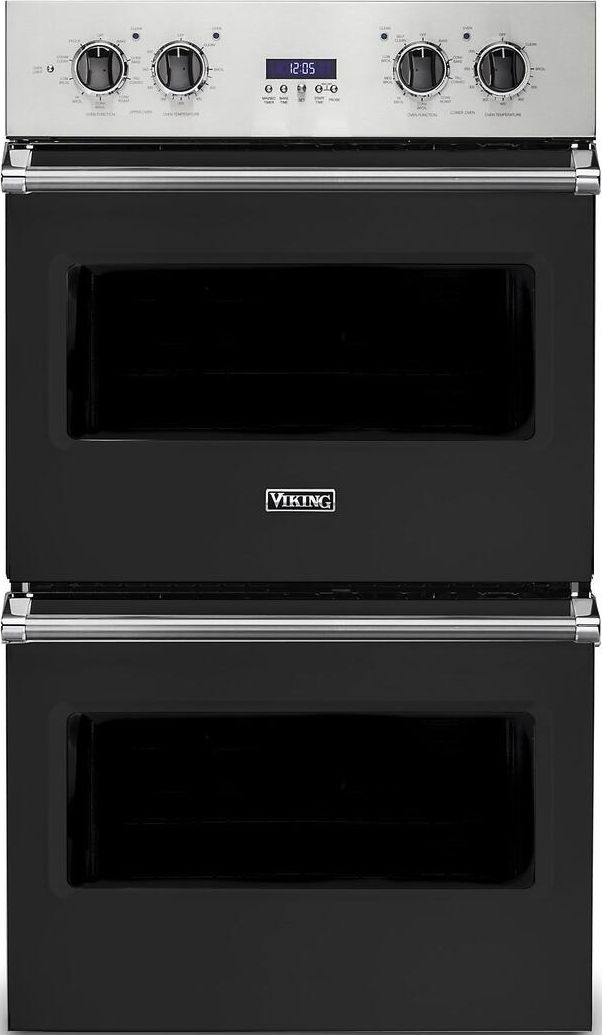 Viking VDOE130CS 5 Series 30 Inch Cast Black Electric Double Wall Oven