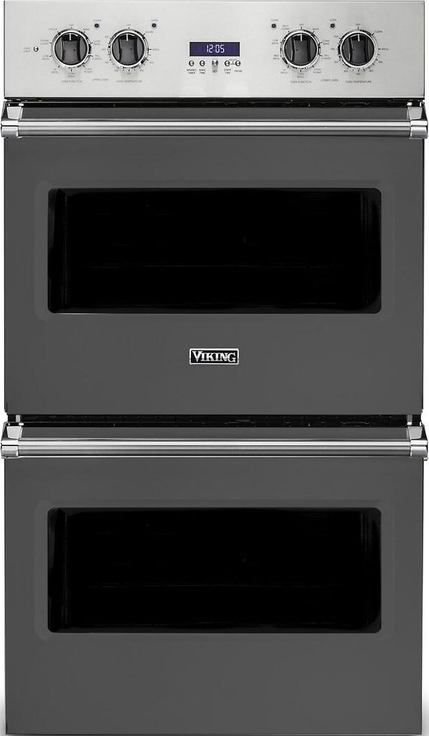 Viking VDOE130DG  5 Series 30 Inch Damascus Grey Electric Double Wall  Oven